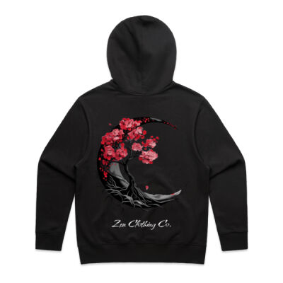 Cherry Moon Heavy Hoodie - Dark Thumbnail
