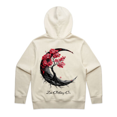 Cherry Moon Heavy Hoodie - Light Thumbnail